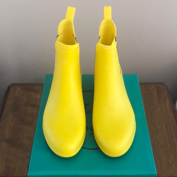 Jack Rogers Sallie Rain Boot Yellow Size 9 - Picture 7 of 8